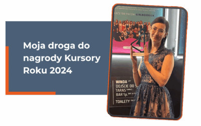 Od działalności nierejestrowanej do „Debiutu Roku”! Moja droga do nagrody Kursory Roku 2024