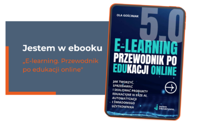 Znalazłam się w ebooku „E-learning. Przewodnik po edukacji online”