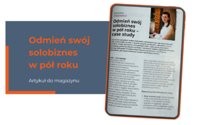 Odmień swój solobiznes w pół roku